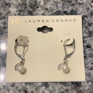 Pearl earrings
